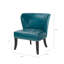 Fauteuil d'appoint sans accoudoirs en similicuir Alfredia-602785312
