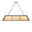 60" Long Personalized "D" Oblong Pendant