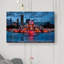 «Buckingham Fountain Lit», art mural sur toile-25769407