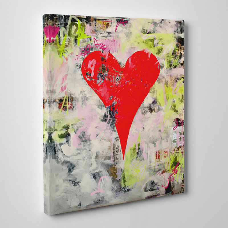 Aida Jemma par Salvatore Principe - peinture sur toile tendue, H 30 po x l 24 po x P 1,5 po