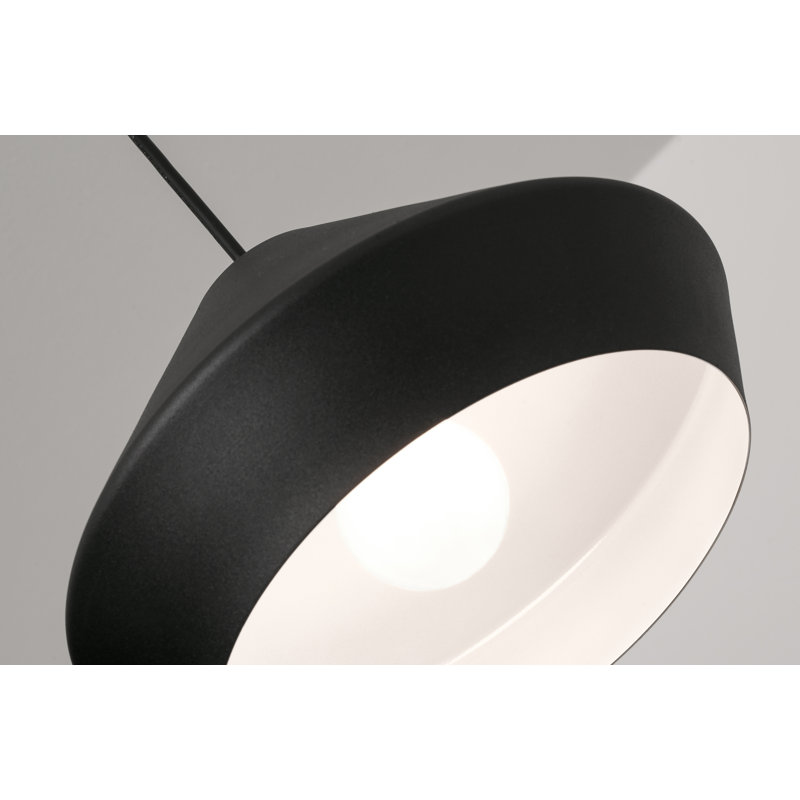 Luminaire suspendu Moosa, Noir