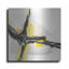 Ivy Bronx «Creamy Yellow I» par Chris Paschke, art mural en métal-903630315