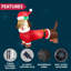 Décoration gonflable chiot de Noël 5 pi avec DEL intégrée