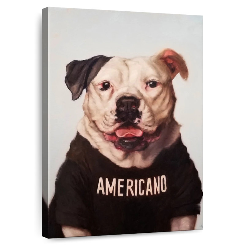 Brampt Americano, 24" H x 16" W