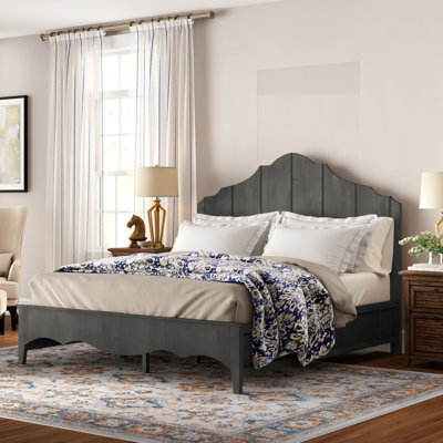 Lomonaco Solid Wood Bed