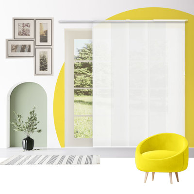 Adjustable Vertical Sliding Panel Track Blinds