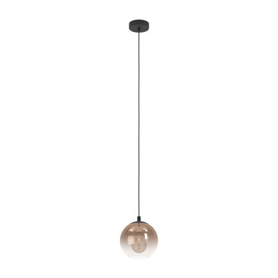Ariscani 1 Ombre Effect Glass Single Pendant