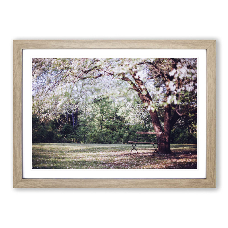 Single Picture Frame Print, Oak