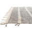 Tapis noir et blanc Mosser