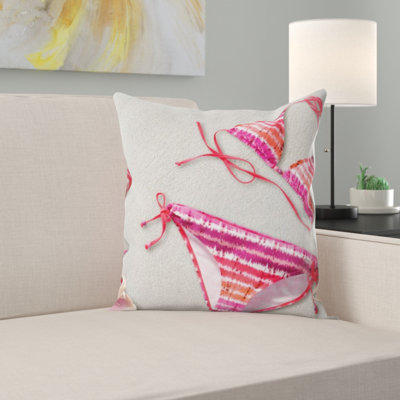 Coussin tapis bikini