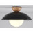 Briceson Modern Glass Bubble Flush Mount