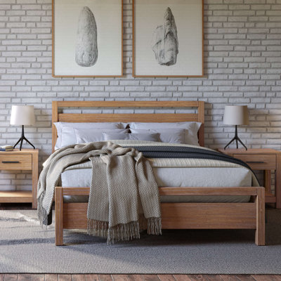 Loft Solid Wood Bed