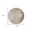 Tapis beige rond 8 po