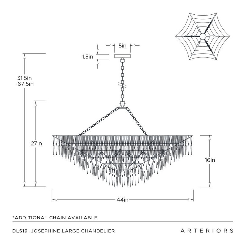 Josephine Large Chandelier