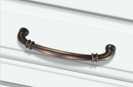 Lafayette Bar Pull, Antique Brushed Satin Brass, 6 5/16″