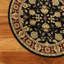 Tapis oriental noir / rouge Rowena-21382226