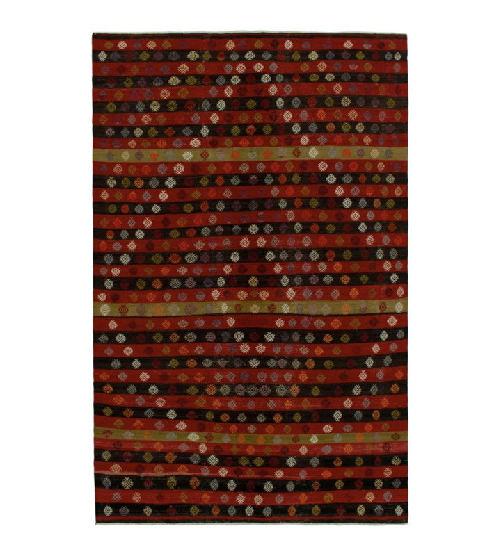 Tribal One-of-a-Kind 5'8" X 8'7" Hand Knotted Area Rug