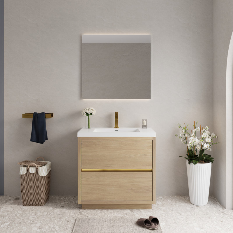 Meuble-lavabo sur pied 36 po avec lavabo, 36"