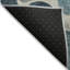Tapis bleu sarcelle lavable à la machine intérieur / extérieur Xhevrie-1713185438