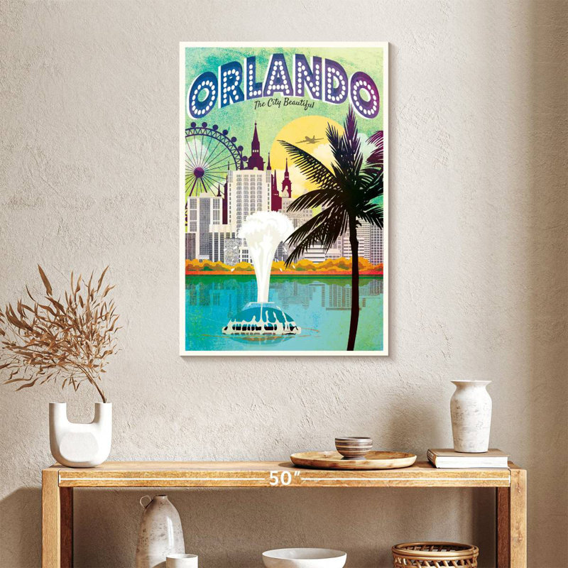 Orlando, 36" H x 24" W