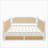Traditional Style Rattan Daybed with 2 Drawers-1225844910-1225844911