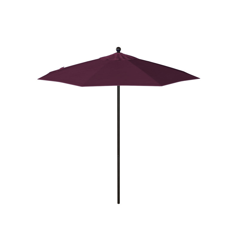 Parasol de marché 90 po Aneesaa, Performance mauve, Bronze
