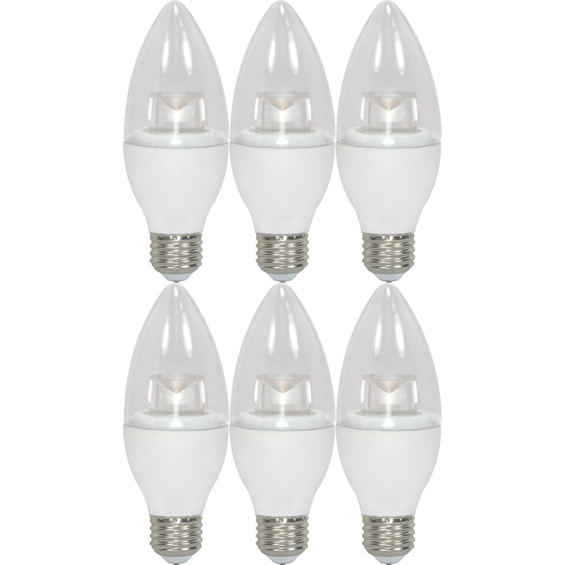 4,5 W (équivalent à 40 W), DEL B11, ampoule à intensité variable, culot moyen E26