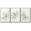 «Seafoam Petals I», reproduction sur toile 3 pièces-91887023-91887025