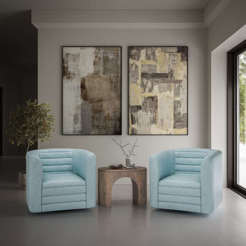 Fauteuil pivotant GT Modern Sport, Turquoise