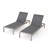 Caggiano 77.5" Long Reclining Chaise Lounge Set