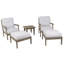 Ensemble de conversation à assise profonde 5 pièces Lehigh-1722776414
