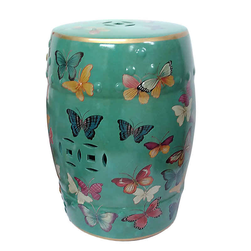 Ceramic Accent Stool