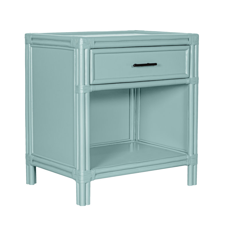 Table de chevet 28 po Clara, Turquoise
