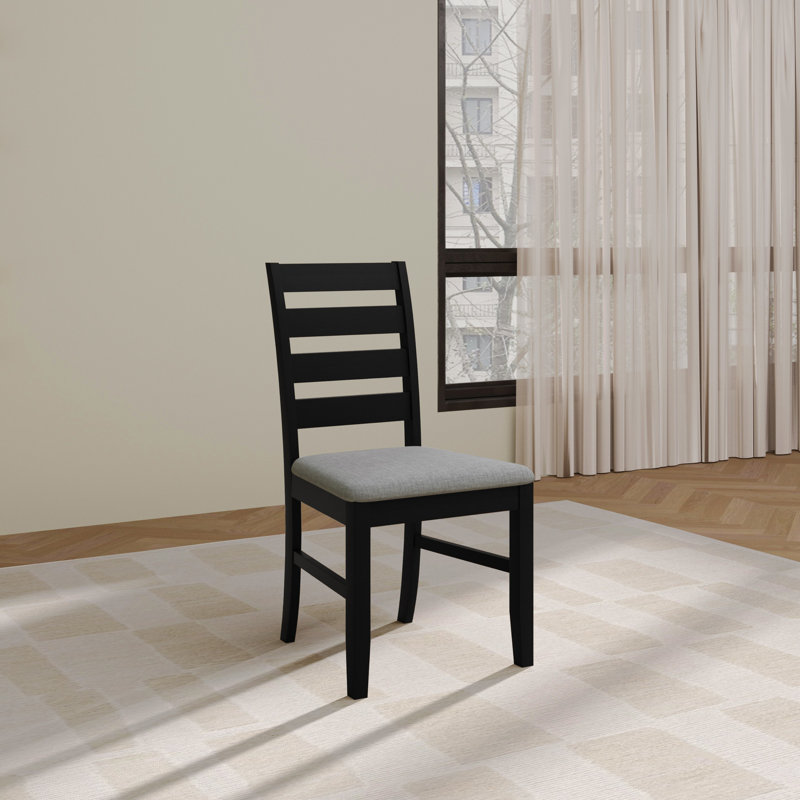 Chaise de salle à manger Ouray (ensemble de 4), Noir