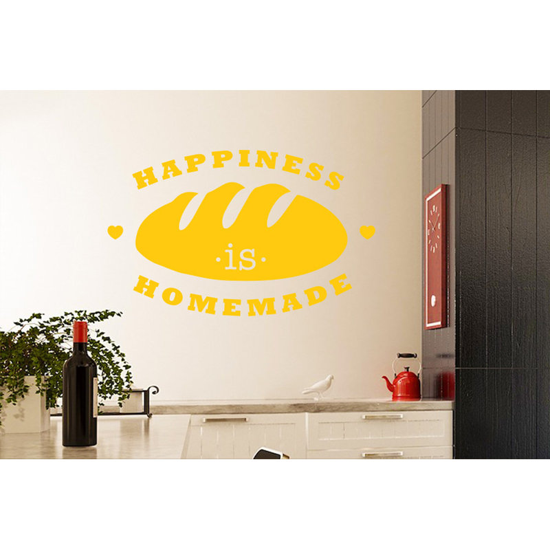 Wall Decal, Large, Dark Yellow