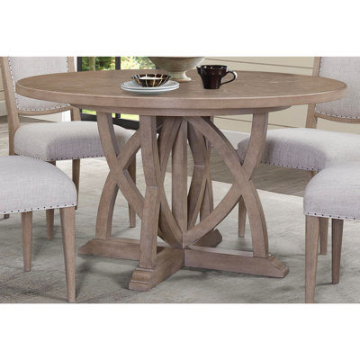 Table de salle à manger ronde extensible - parfaite pour les réunions de famille