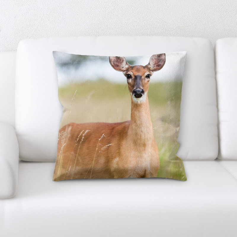 Coussin décoratif de cerf re
