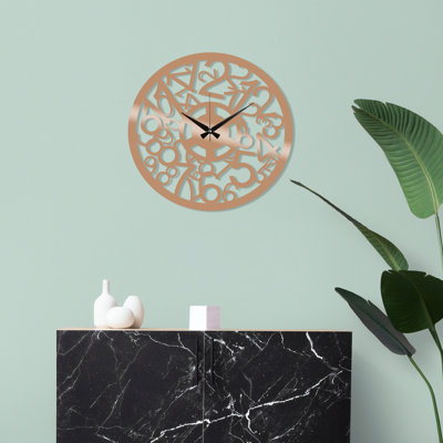 Metal Wall Clock