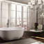 Baignoire de trempage autoportante 65 po. X 34 po. Brescia
