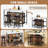 Grondin 47.24" Iron Kitchen Island Set-964939967