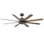 Renegade 8 - Blade Outdoor Integrated LED Smart Standard Ceiling Fan with Remote Control and Light Kit Included-48482678-48482677-48482672