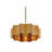 Carney 3 - Light Statement Geometric Chandelier in Gold Patina-548480058