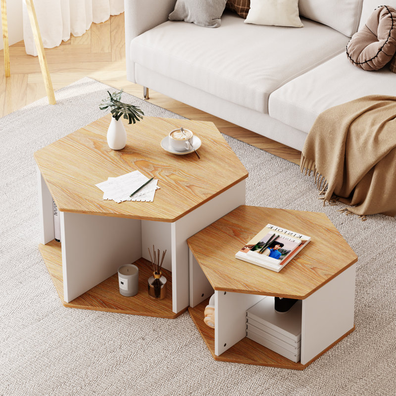 Kaileia Single Coffee Table, End table, 12" H x 23" W x 20" D