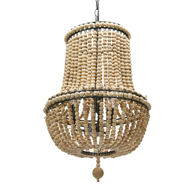 Alouette 3 - Light Empire Chandelier, Natural