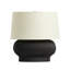 Kragen Table Lamp-Dark Sand Porcelain Ceramic-2098765467