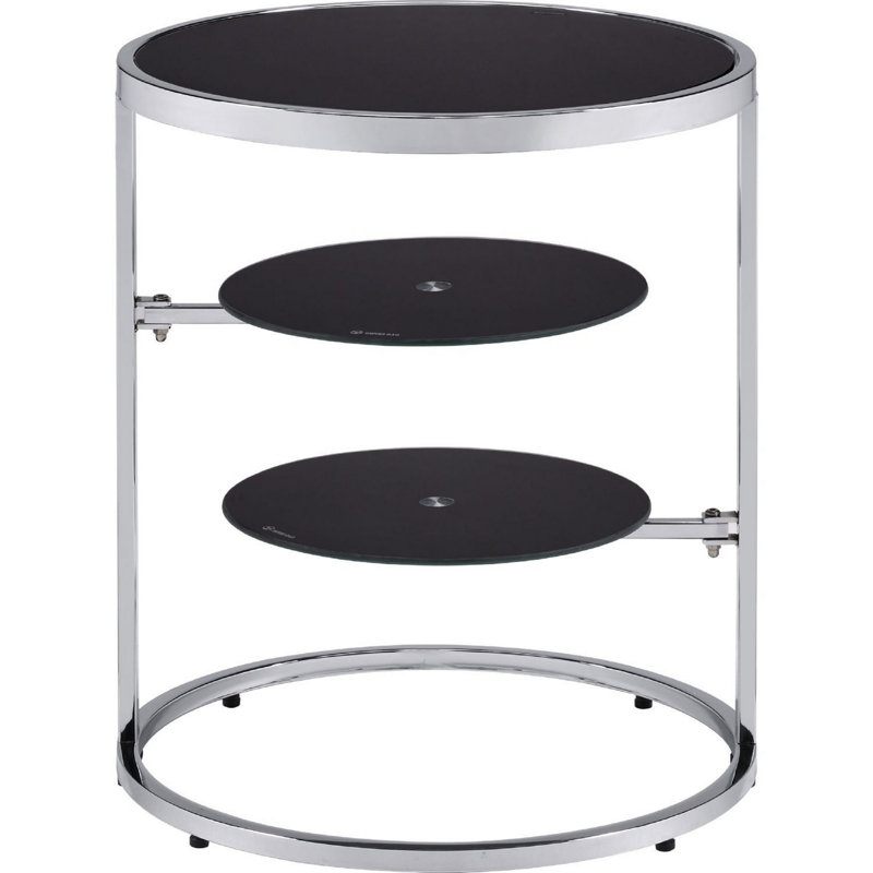 Table de bout avec rangement Ledra