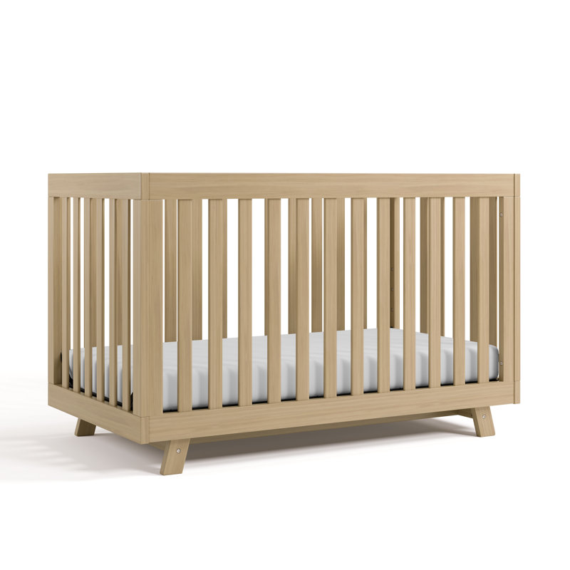 Lit de bébé convertible 3-en-1 Beckett, Bois flottant, Lit à barreaux