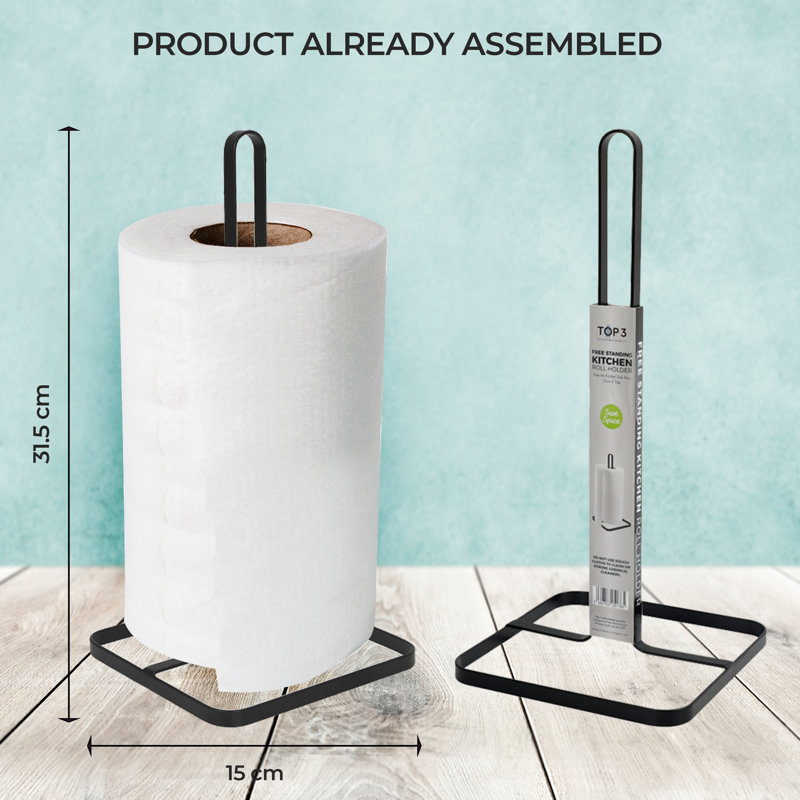 Metal Freestanding Paper Towel Holder