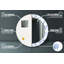 Huldar Glass Flat Wall Mirror