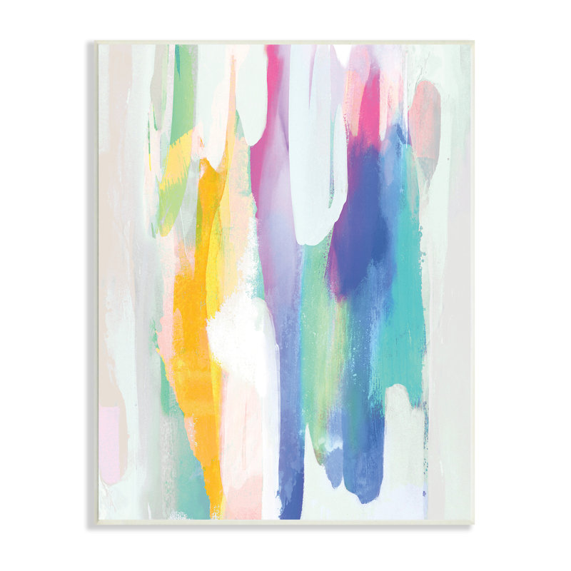 Allure Rainbow Tones - peinture sur toile, Unframed, H 19 po x l 13 po x P 0,5 po